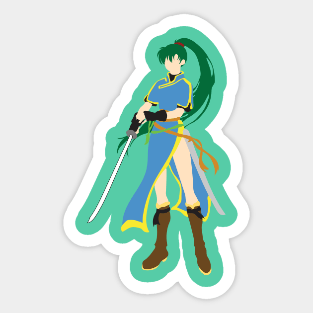 Minimalist Lyndis Sticker by Blitzitron25